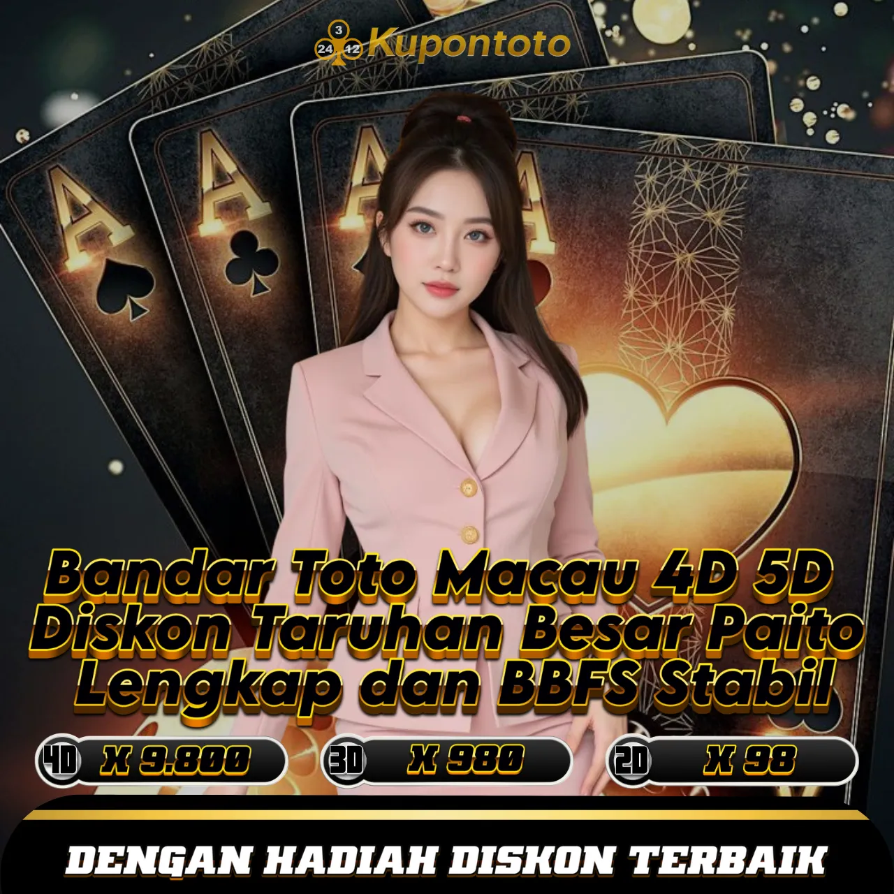 KUPONTOTO 🎶 Bandar Toto Macau 4D 5D Diskon Taruhan Besar Paito Lengkap dan BBFS Stabil